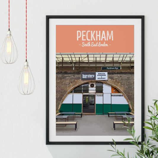 Peckham print, Bar Story