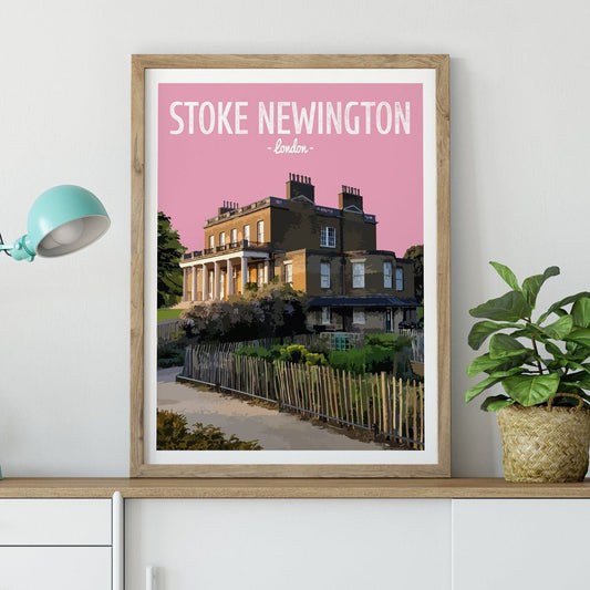 Stoke Newington print, Clissold Park