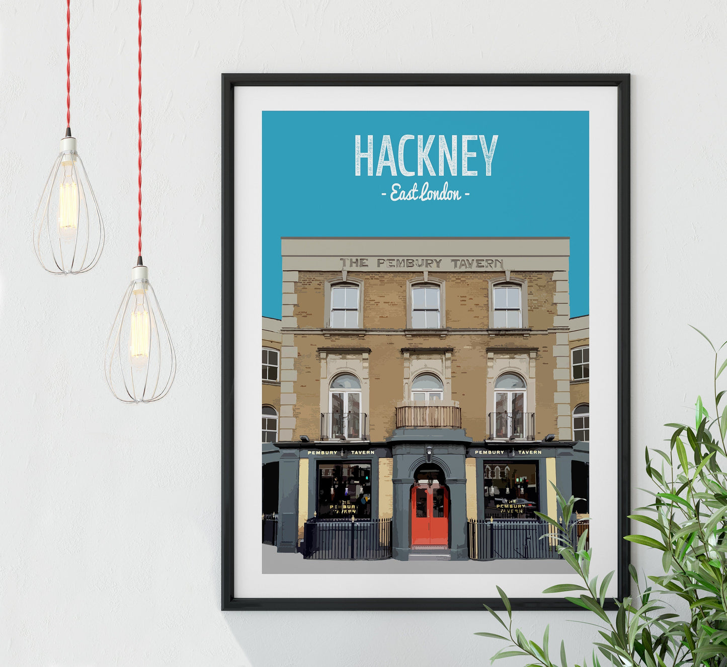 Hackney print, The Pembury Tavern pub