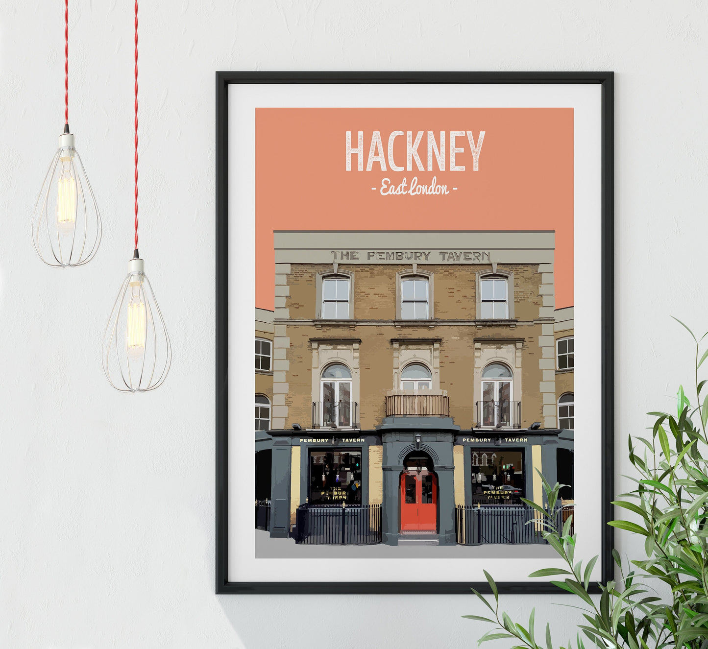 Hackney print, The Pembury Tavern pub