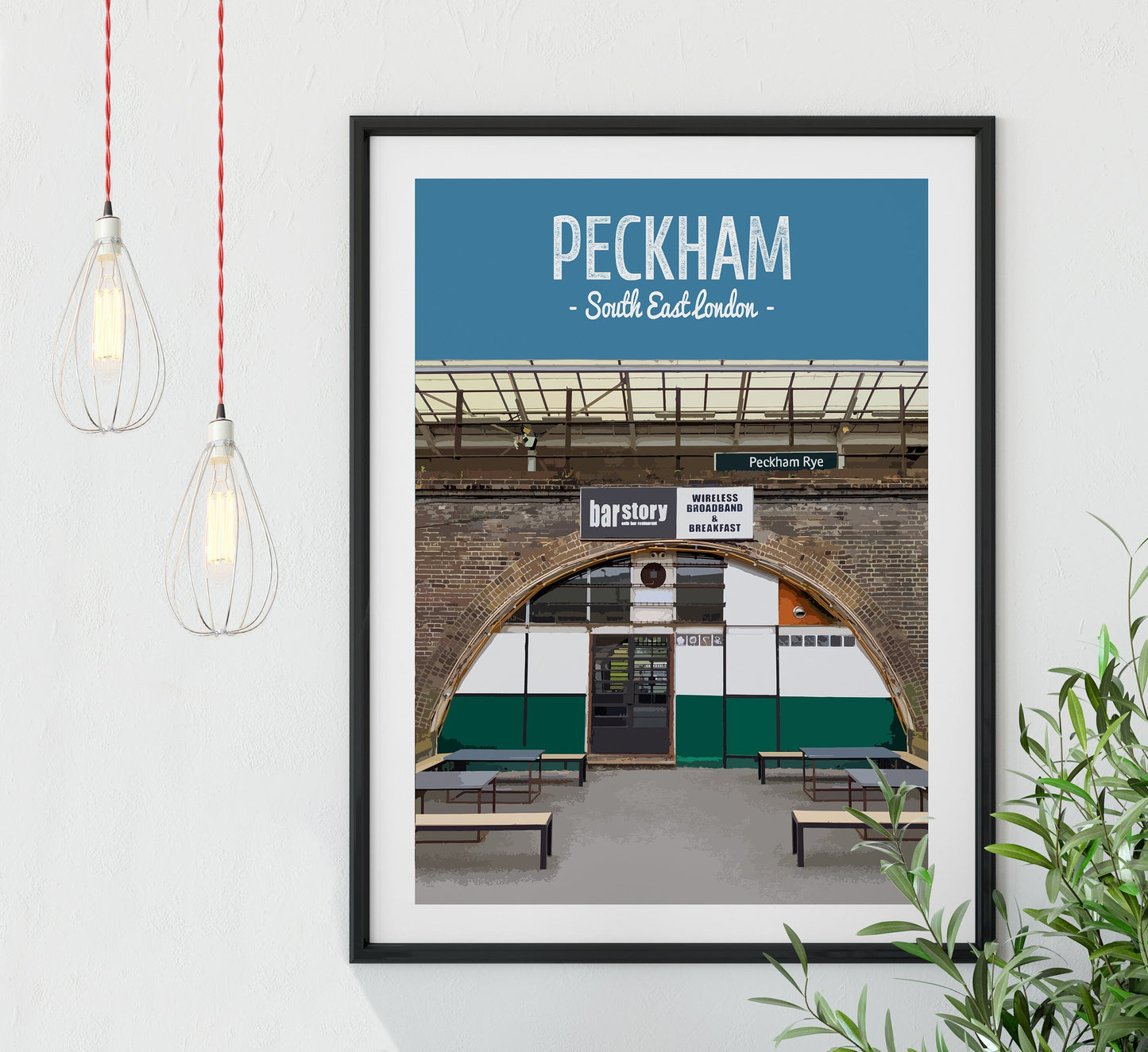 Peckham print, Bar Story