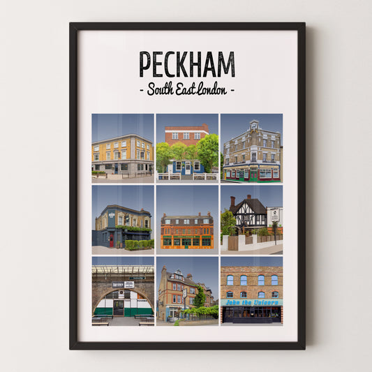 Peckham pubs print