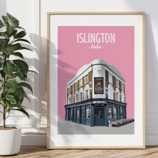 Islington print, The Duke of Cambridge pub