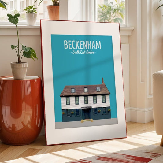 Beckenham print, The George Inn