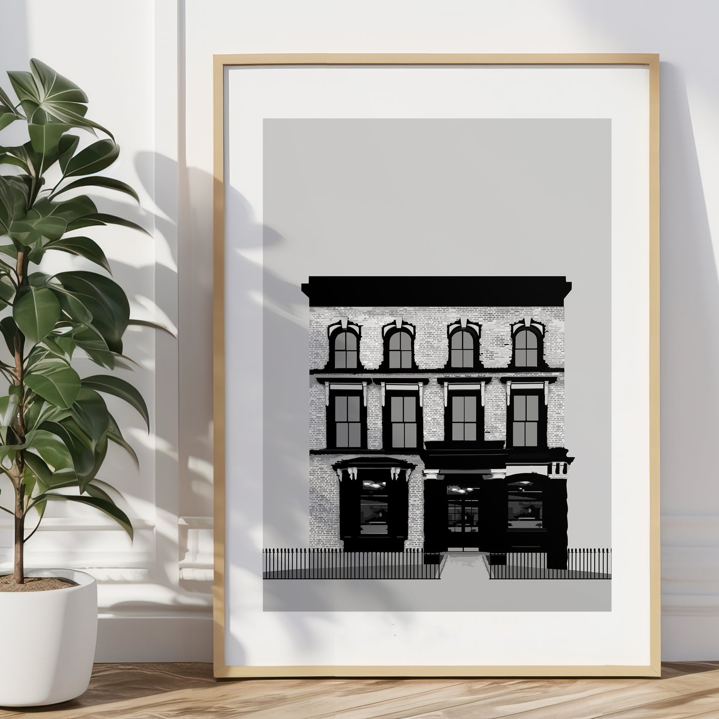 Victoria Park print, The Hemmingway pub