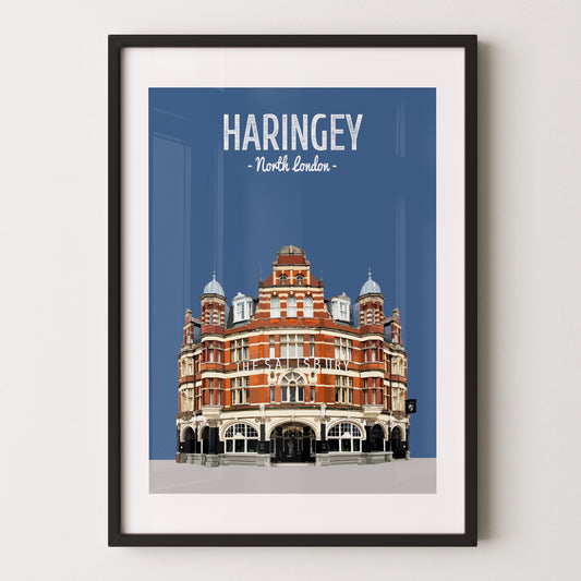 Haringey print, The Salisbury pub