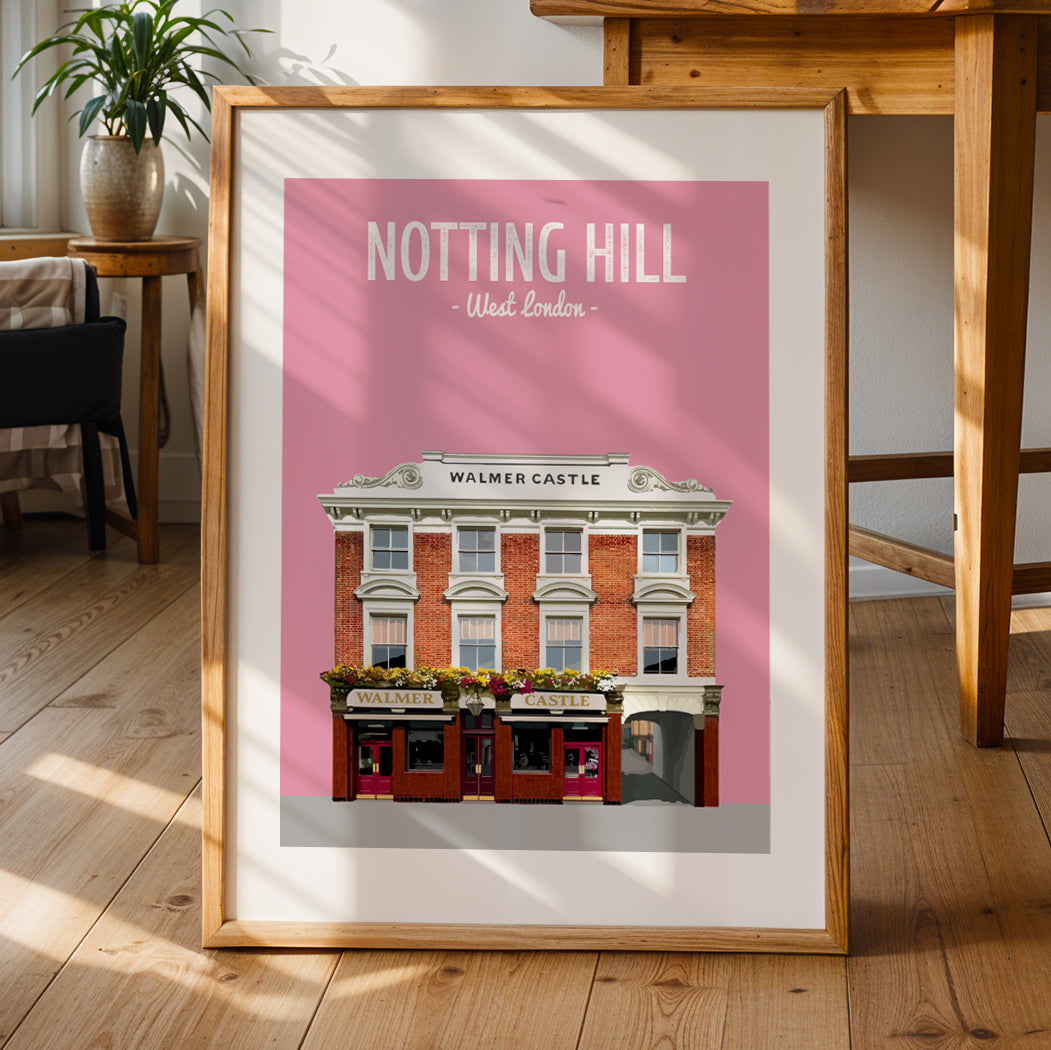 Notting Hill print, The Walmer Castle