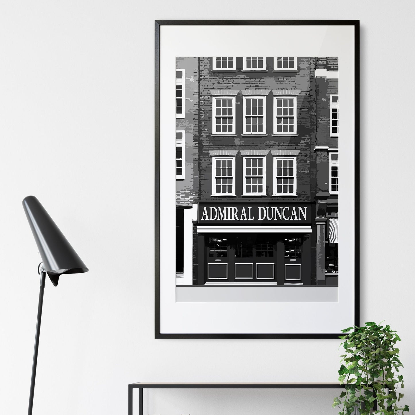 Soho print, The Admiral Duncan pub