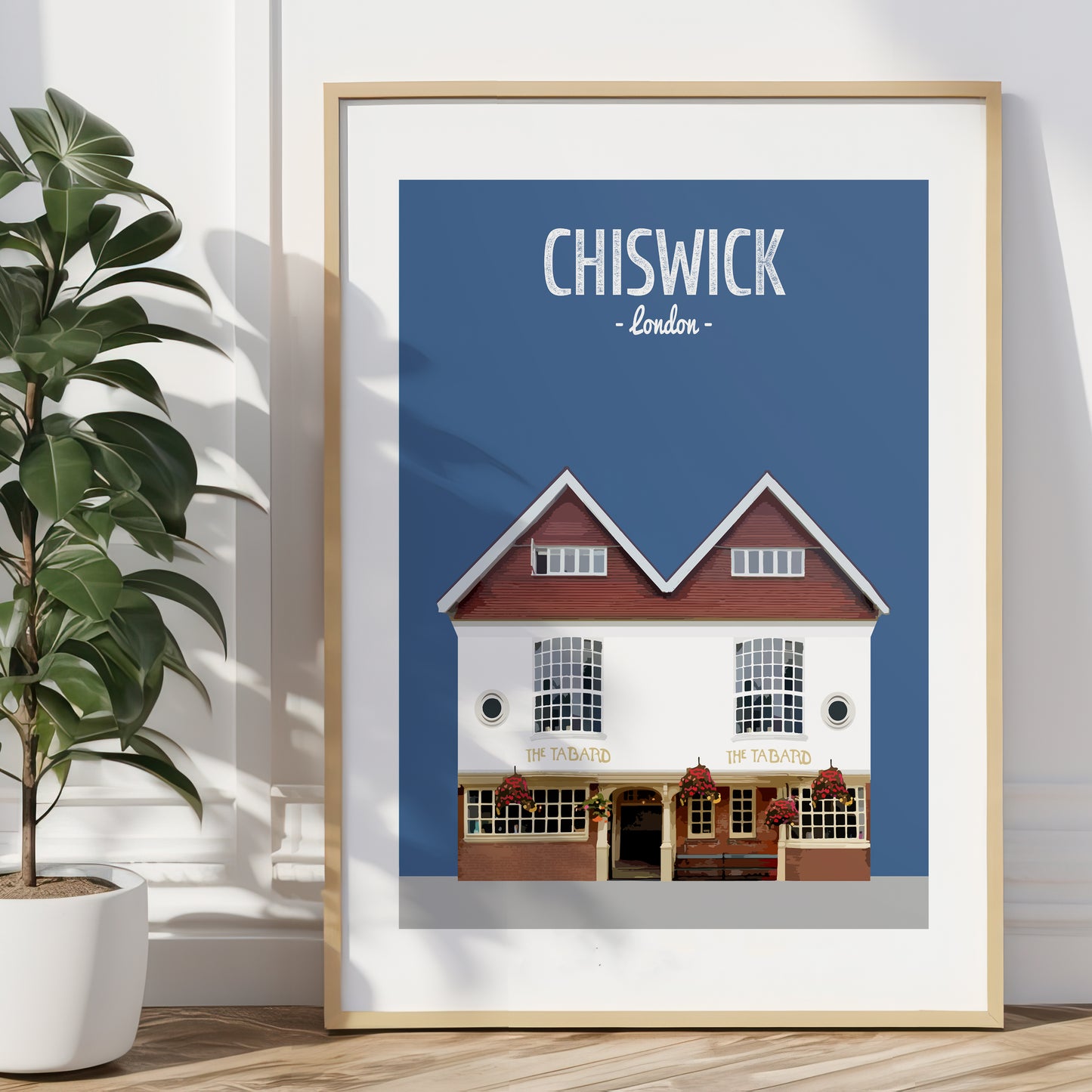 Cheswick print, The Tabard pub