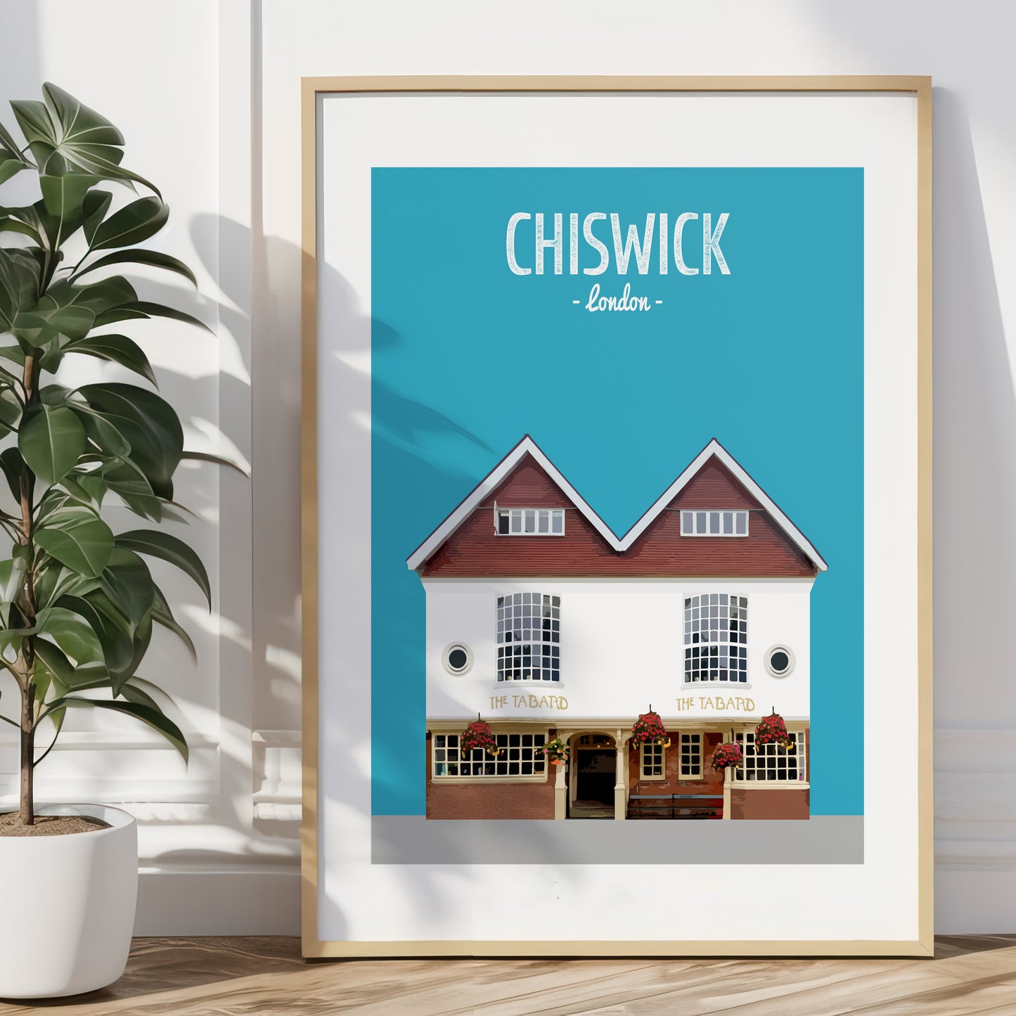 Cheswick print, The Tabard pub