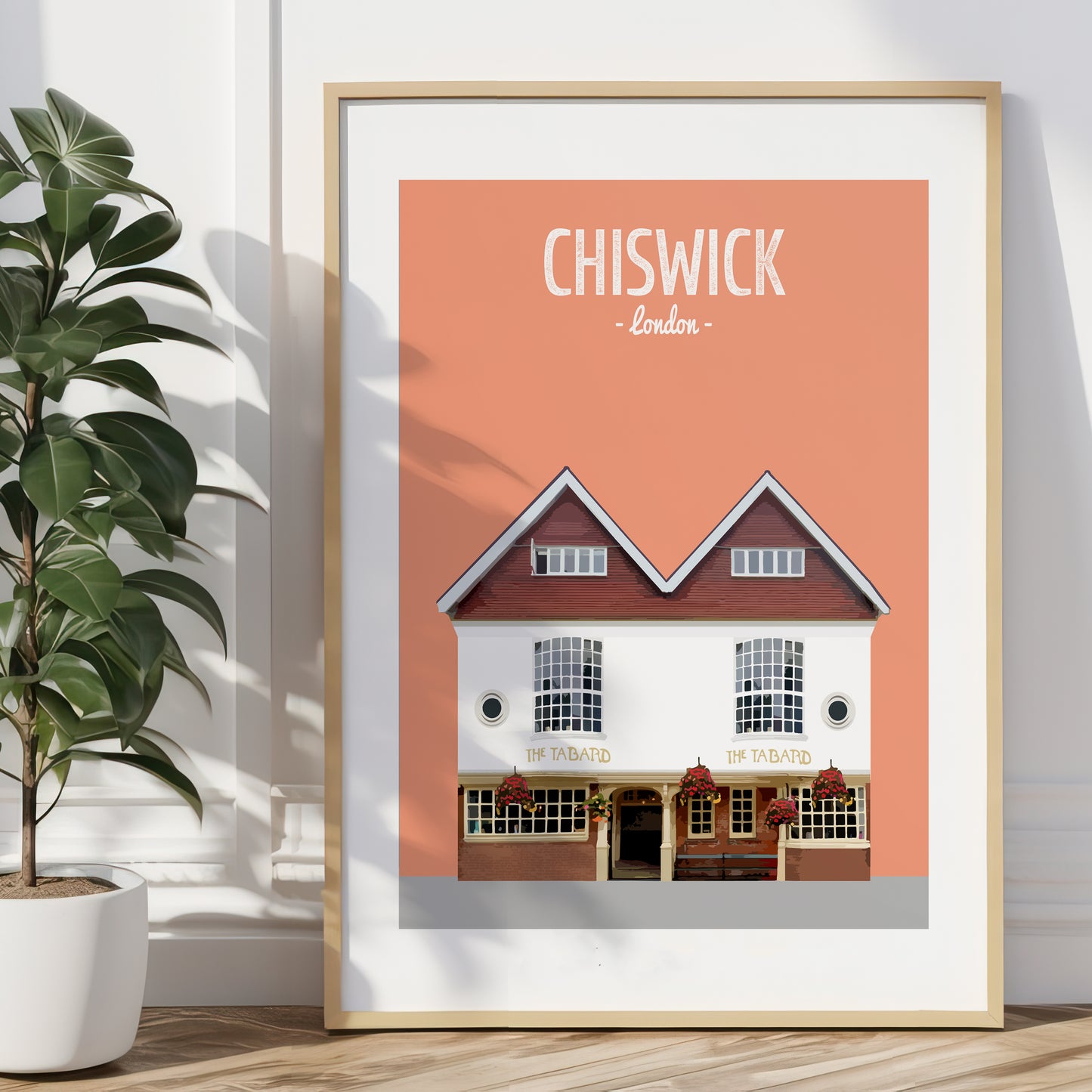 Cheswick print, The Tabard pub