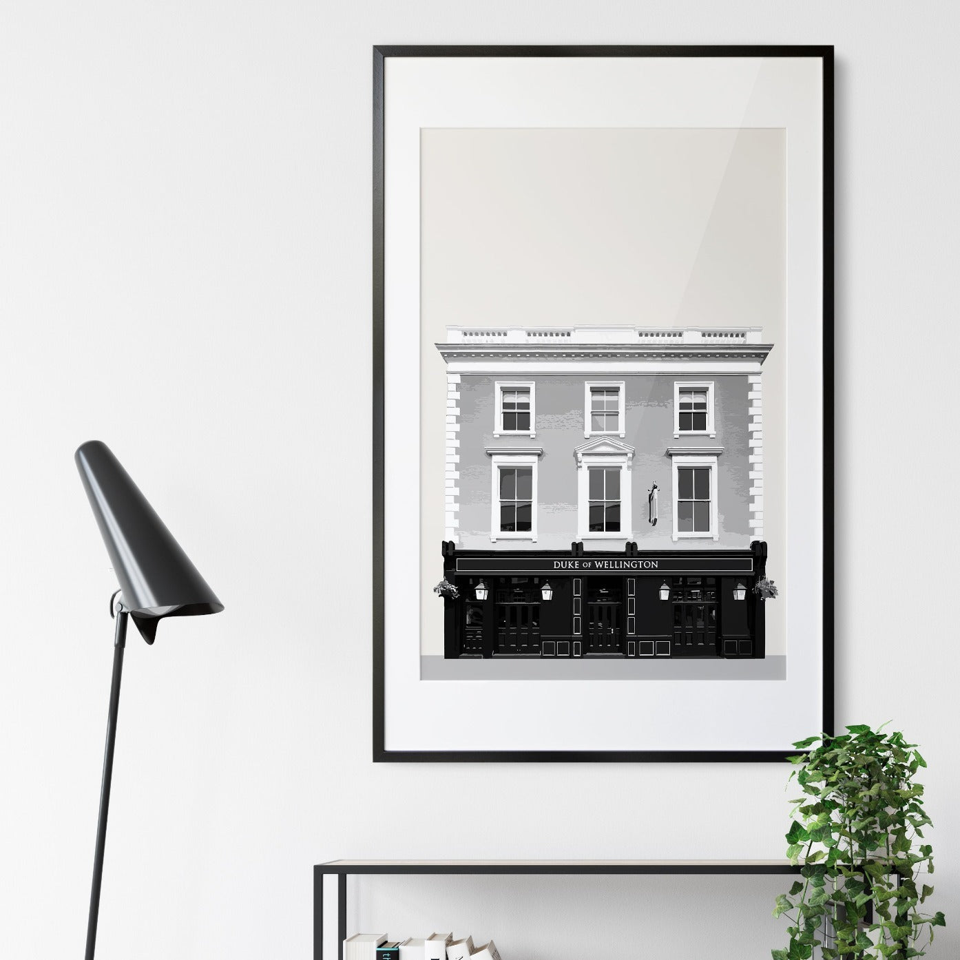 Notting Hill print, The Duke of Wellington pub