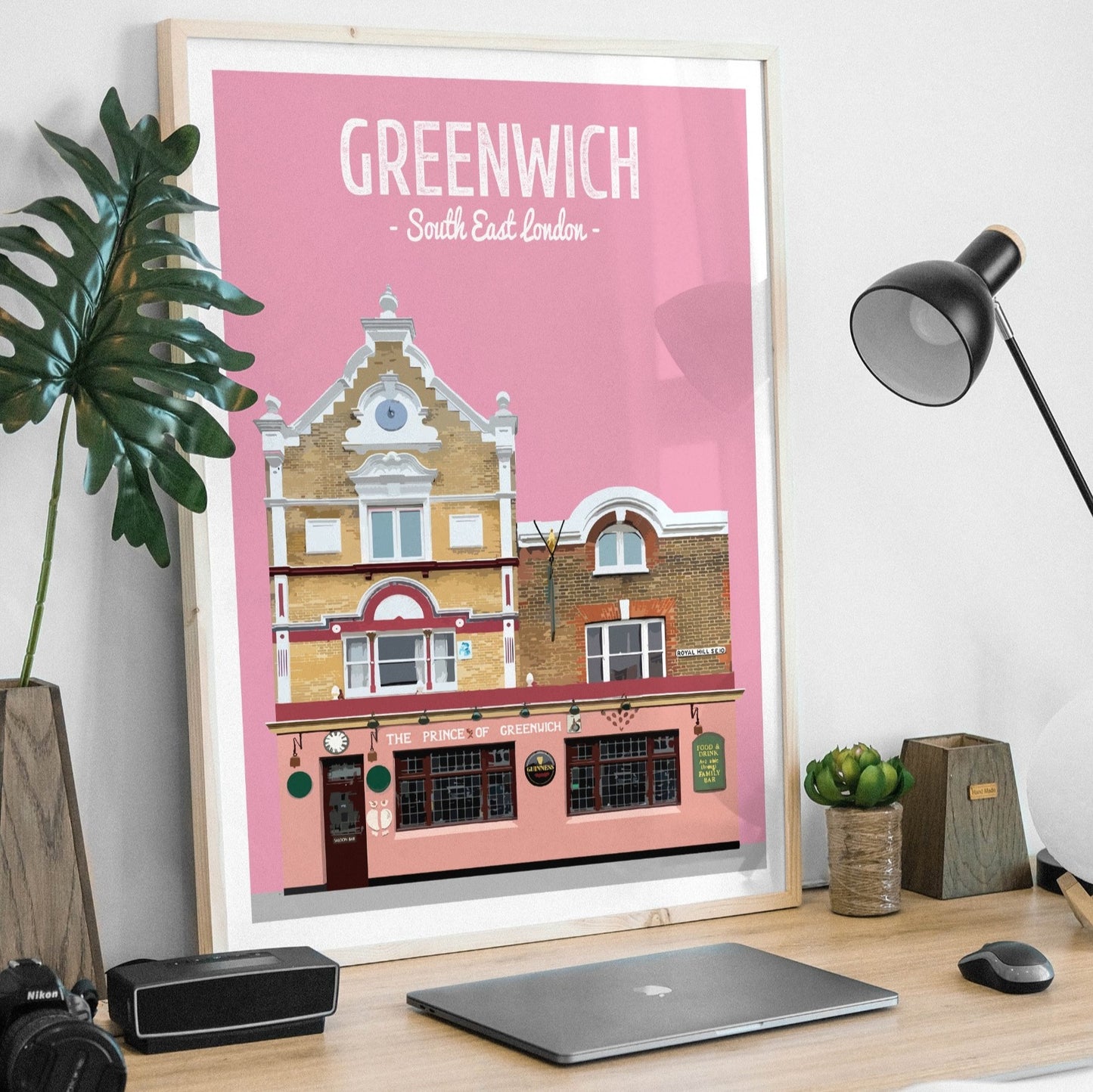 Greenwich print, The Prince of Greenwich pub