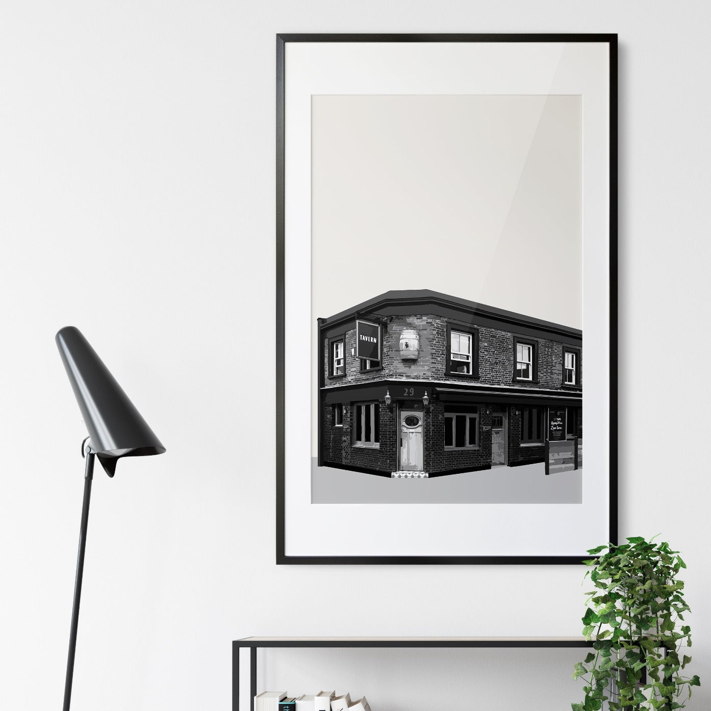 Clapham print, The Old Town Tavern