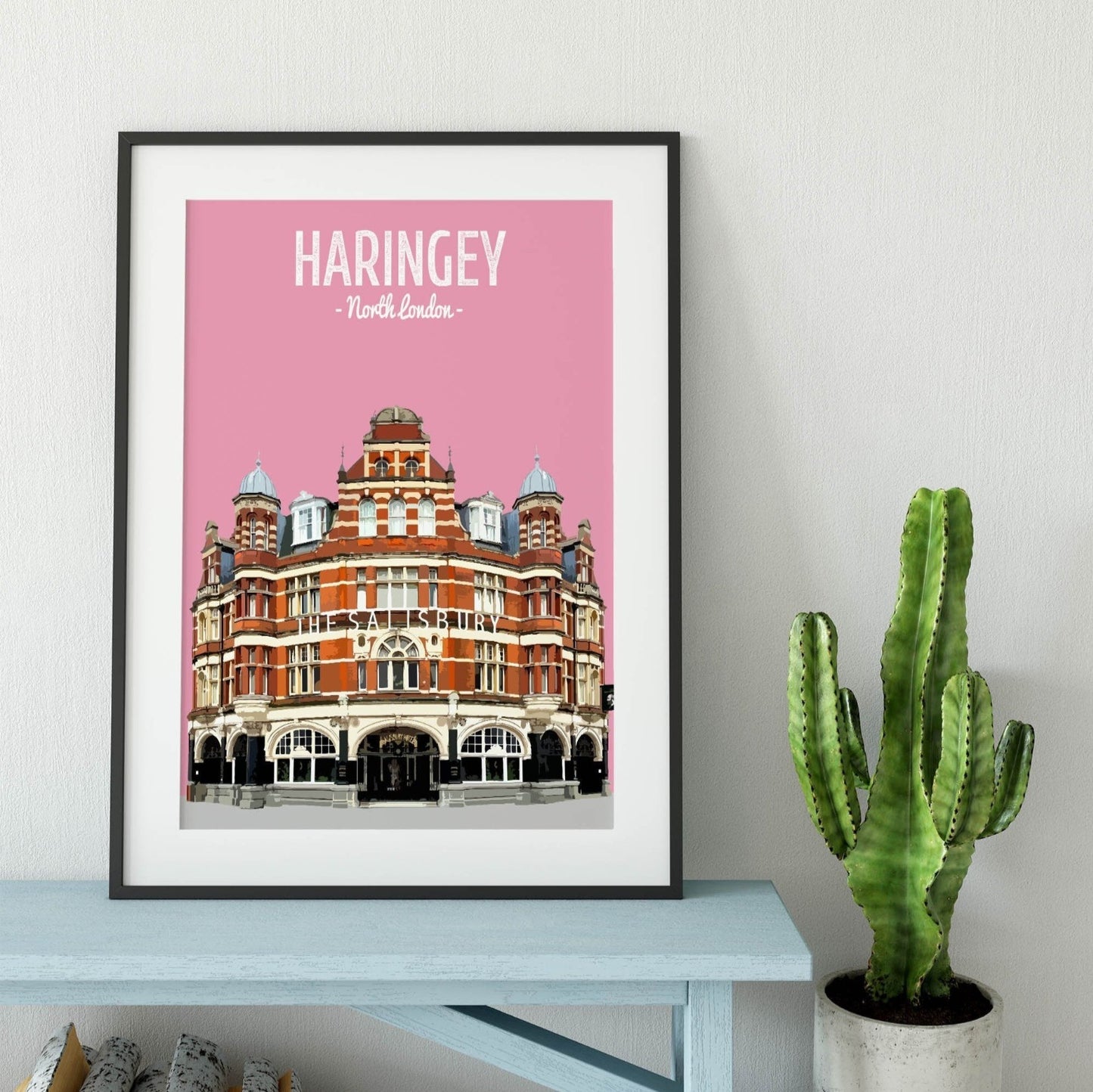 Haringey print, The Salisbury pub