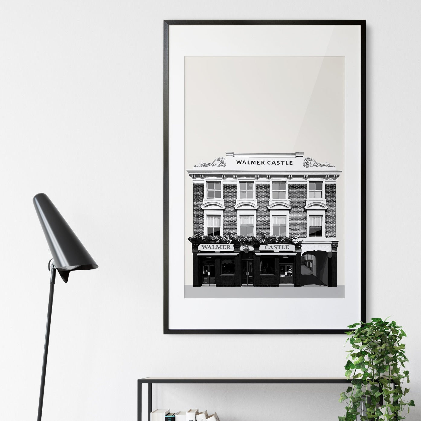 Notting Hill print, The Walmer Castle