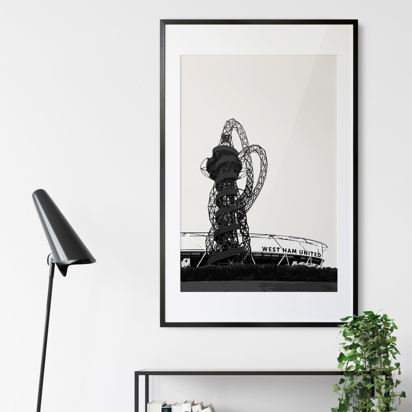 Stratford print, Arcelormittal Orbit Slide