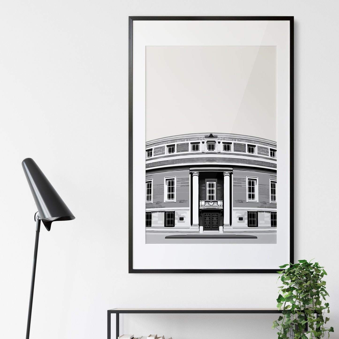 Stoke Newington print, The Stoke Newington Town Hall