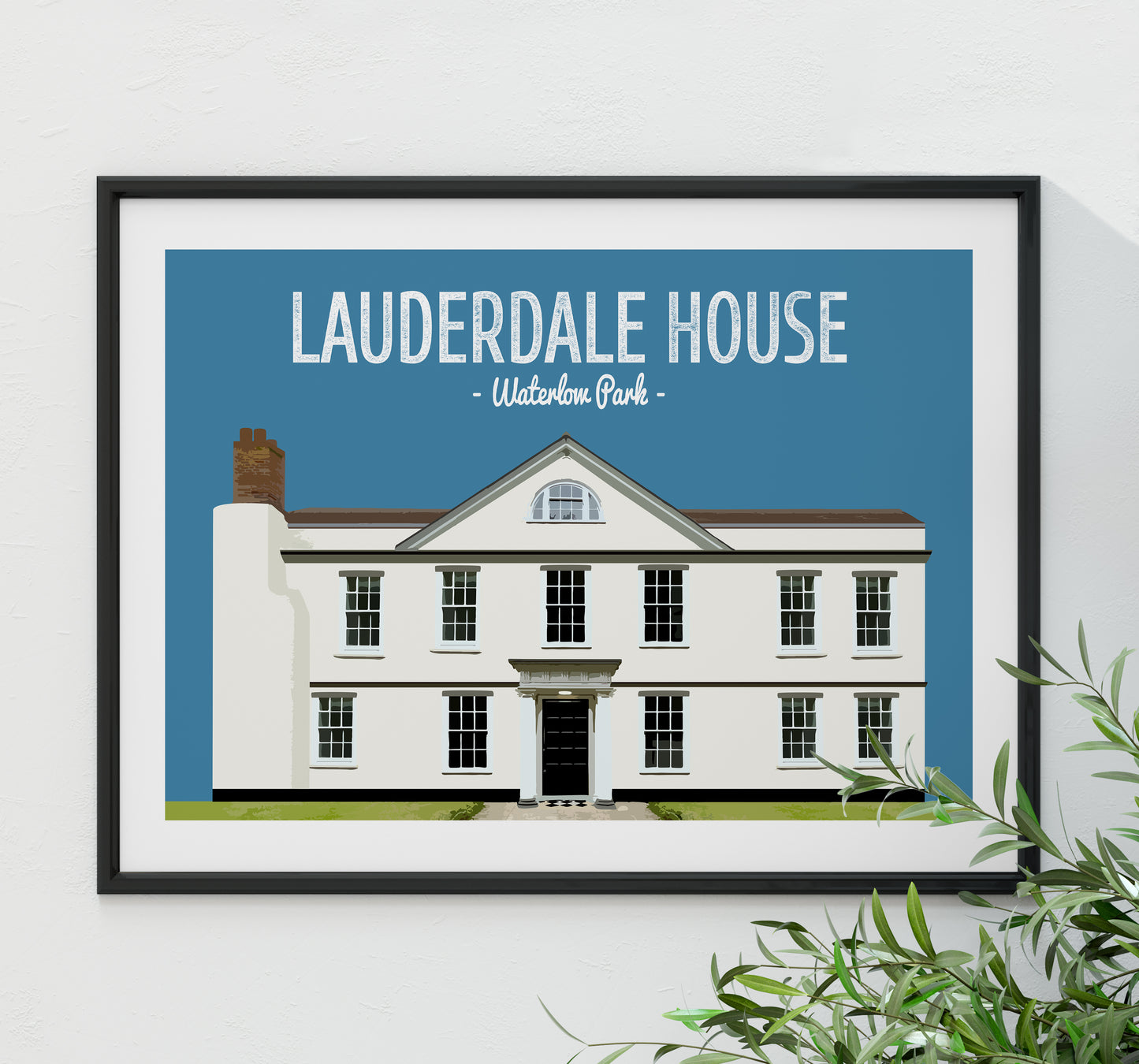 Highgate print, Lauderdale house