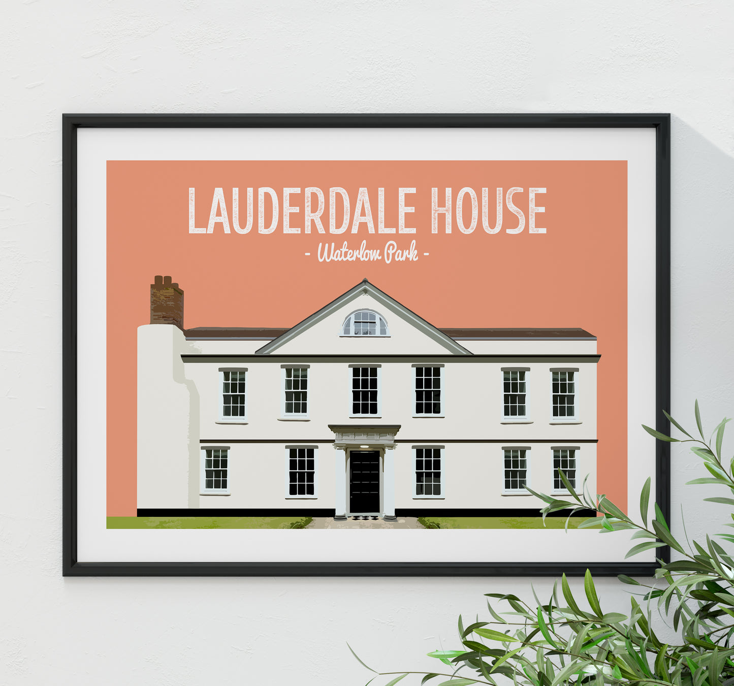 Highgate print, Lauderdale house