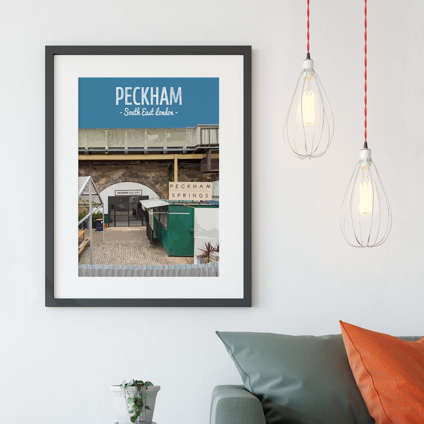 Peckham print, Peckham Springs