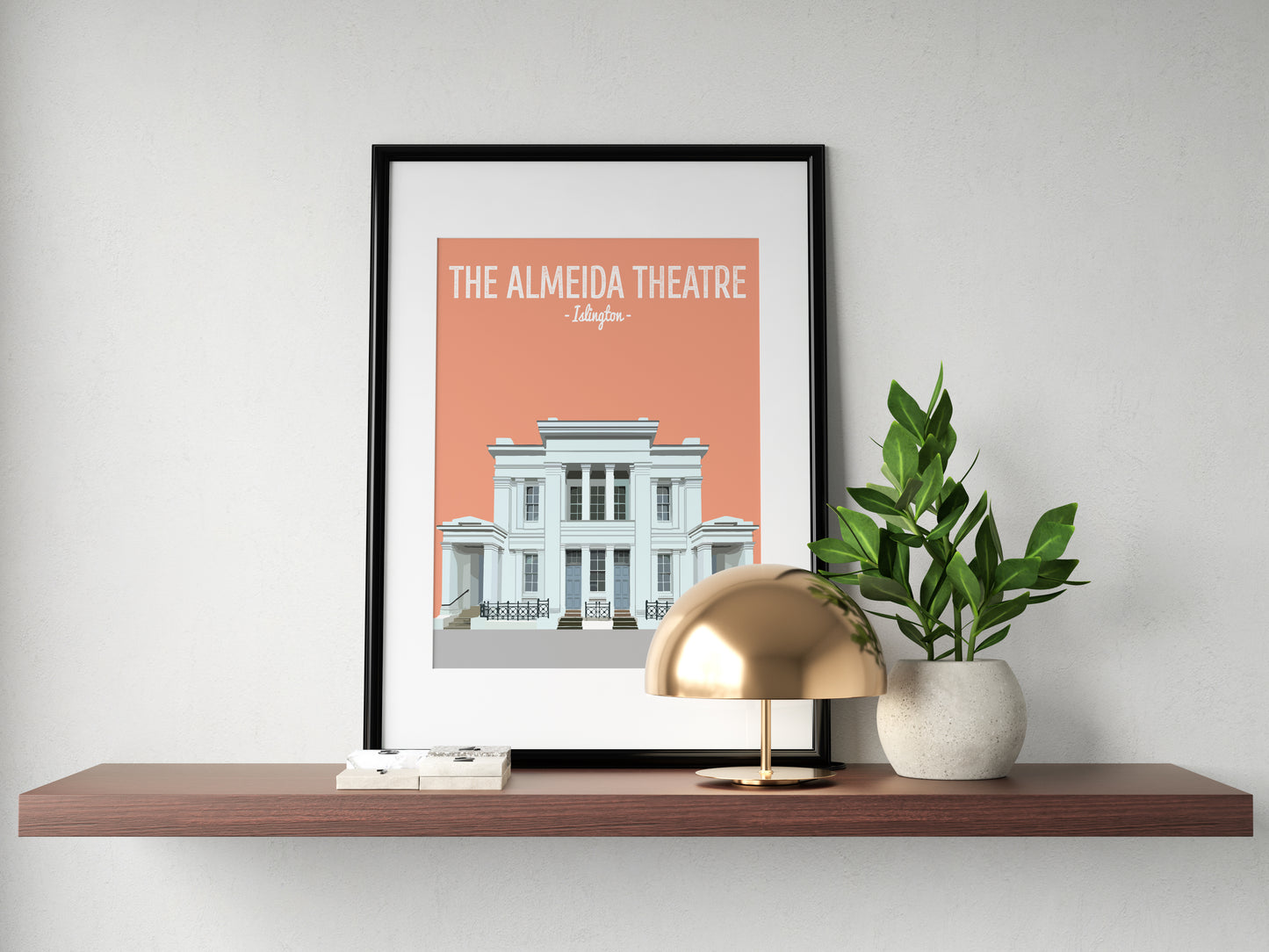 Islington print, The Almeida Theatre