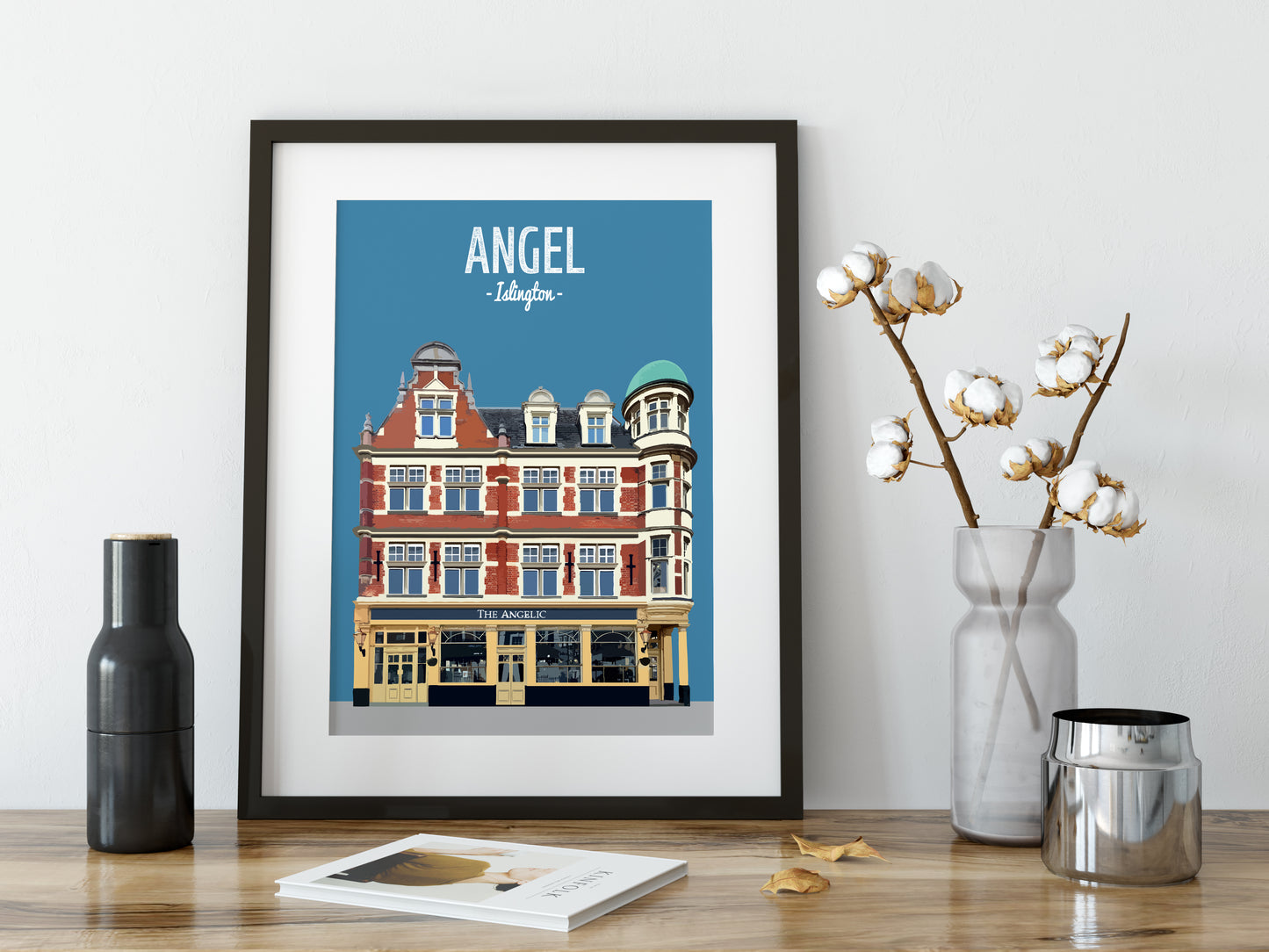 Angel print, The Angelic pub