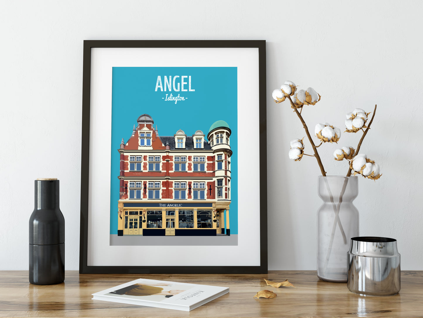 Angel print, The Angelic pub