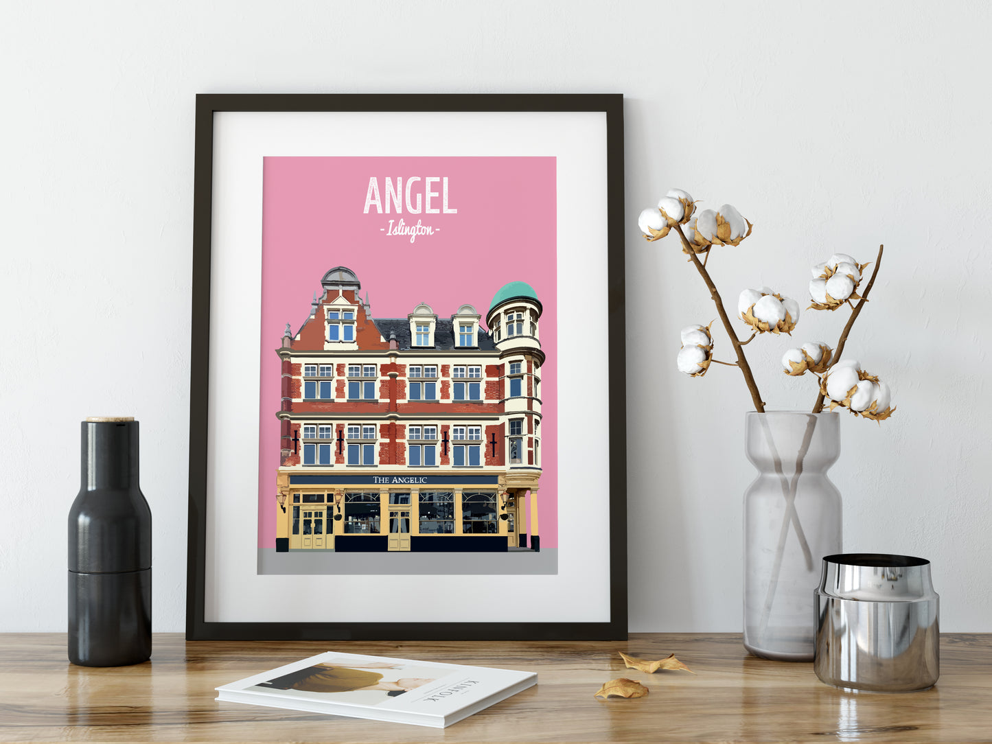 Angel print, The Angelic pub