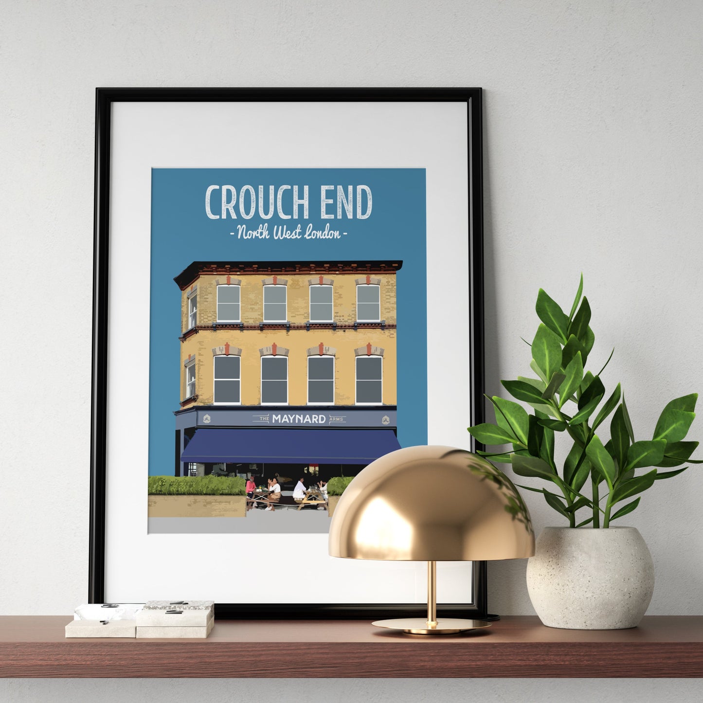 the maynard arms pub print