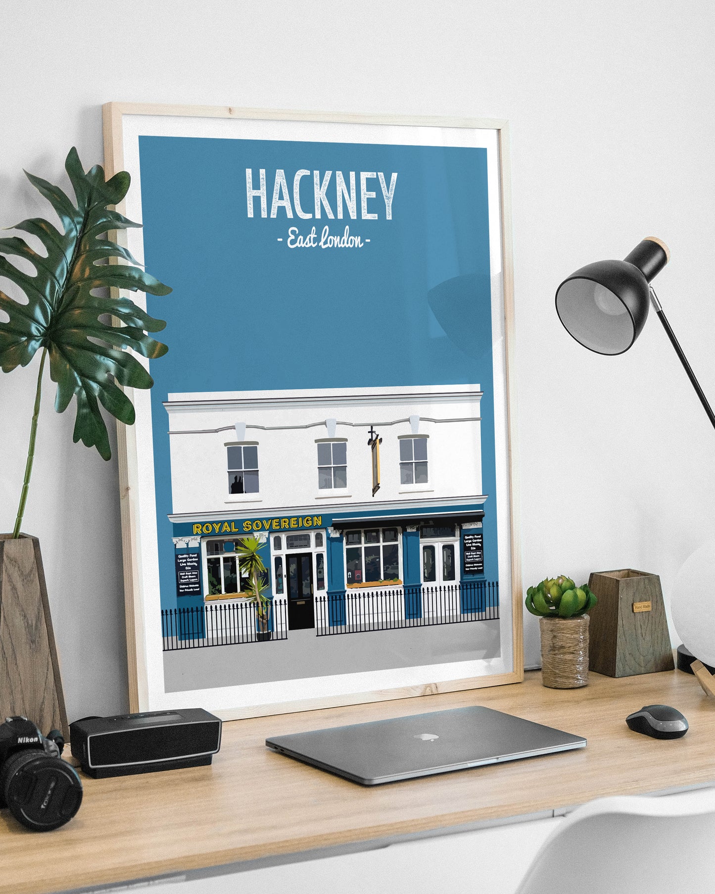 Hackney print, The Sovereign pub