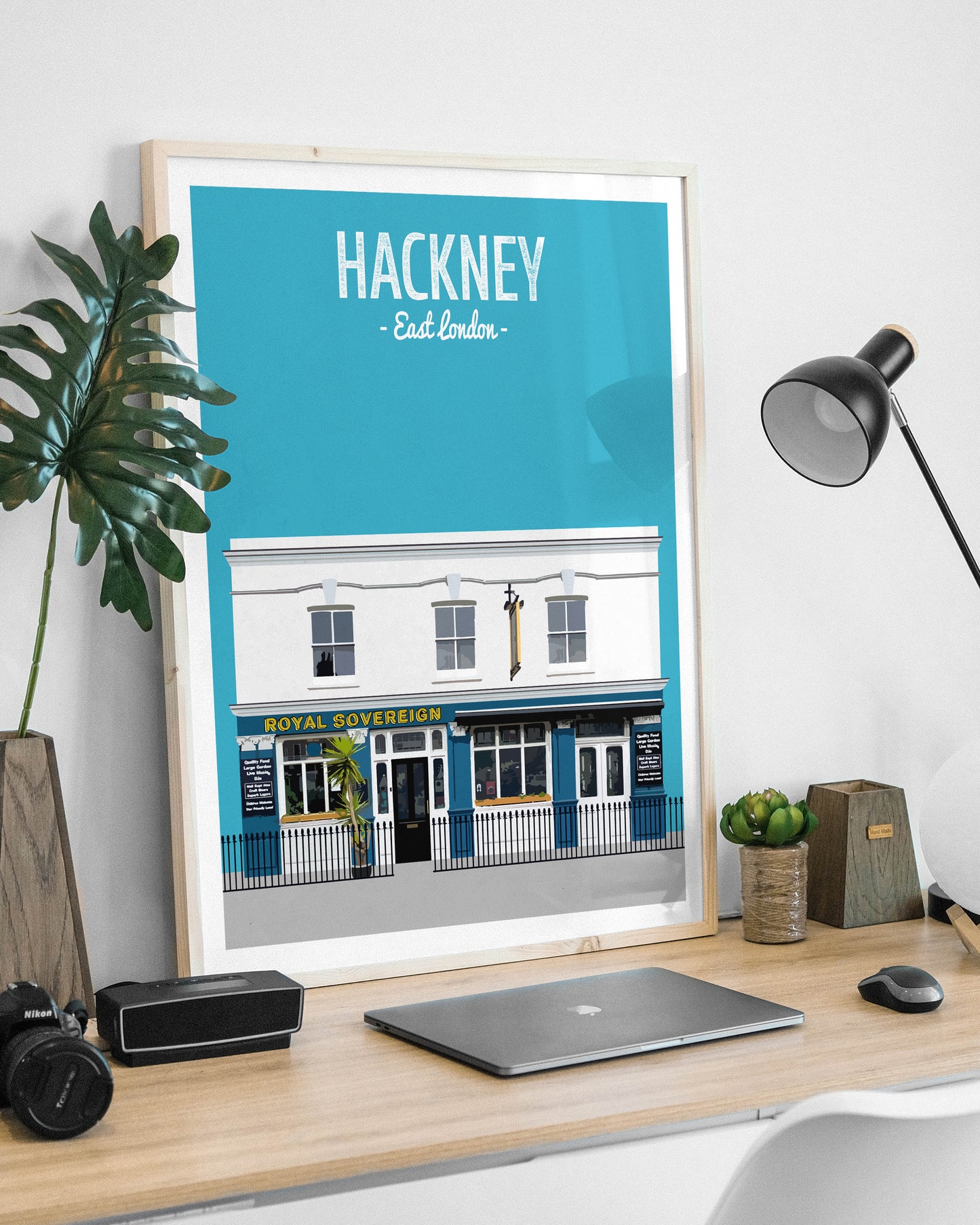 Hackney print, The Sovereign pub