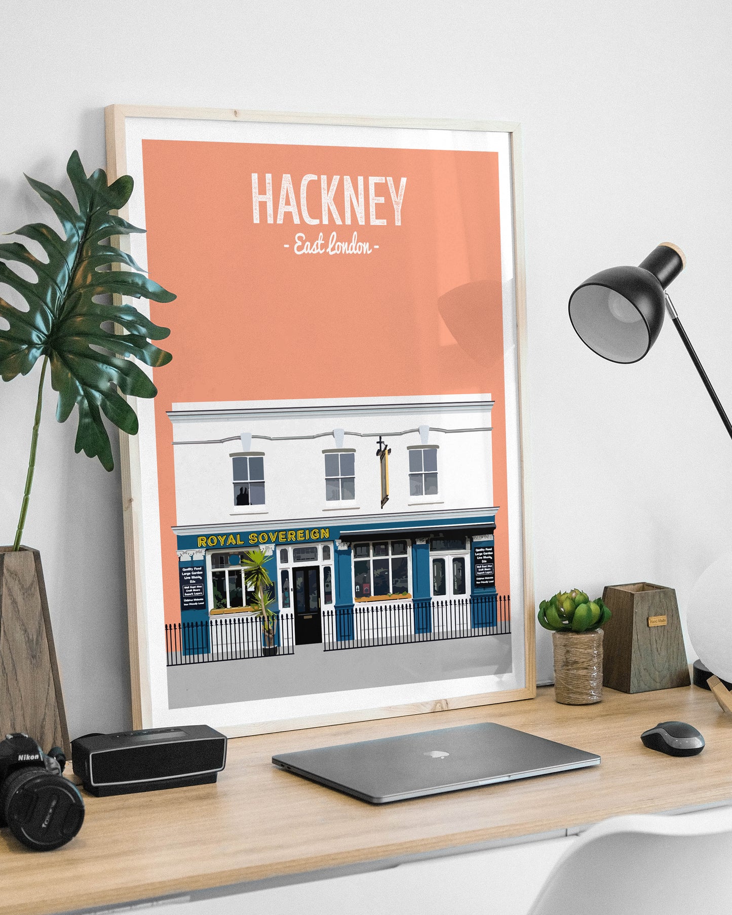 Hackney print, The Sovereign pub