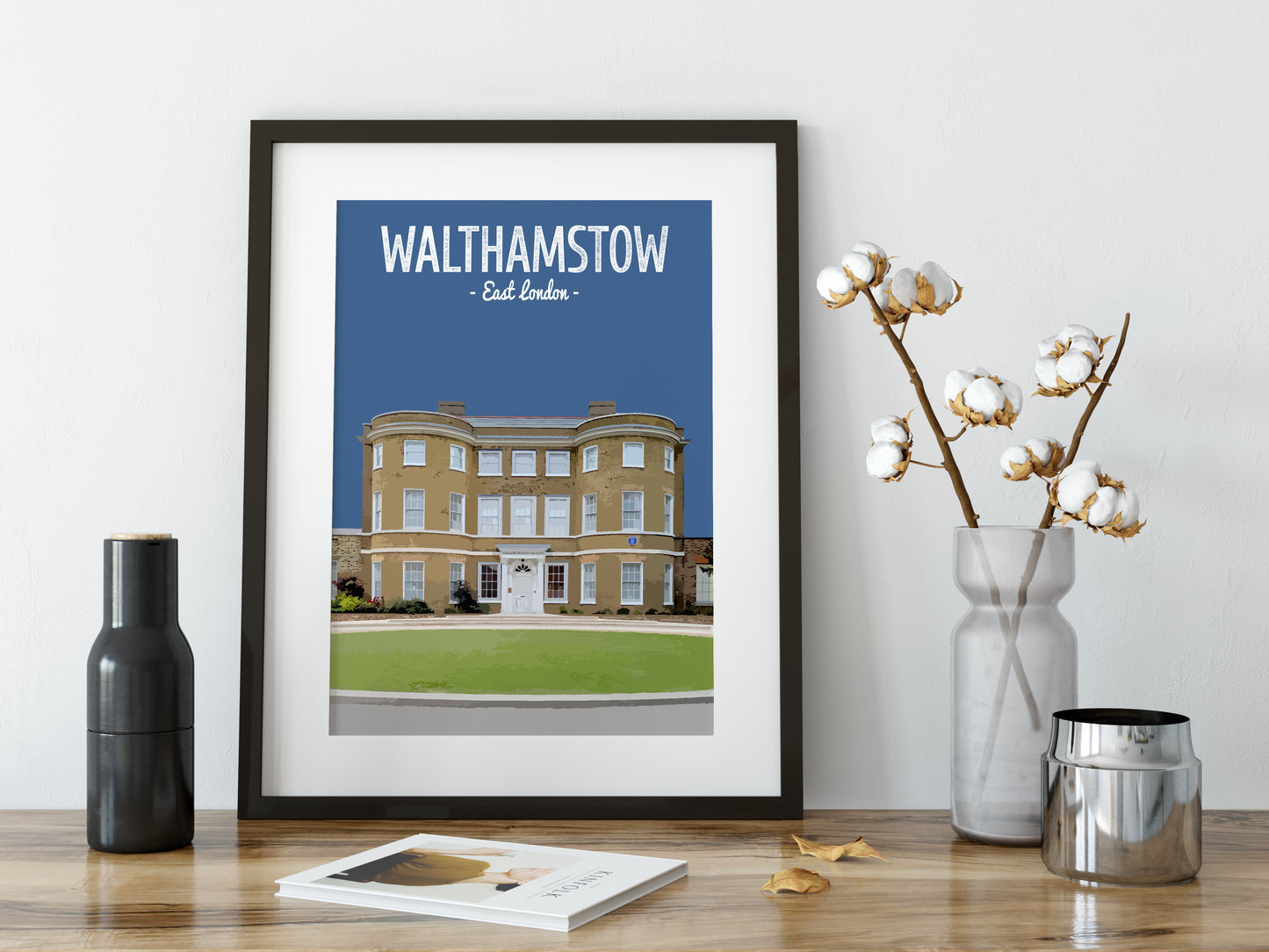 Walthamstow print, William Morris gallery