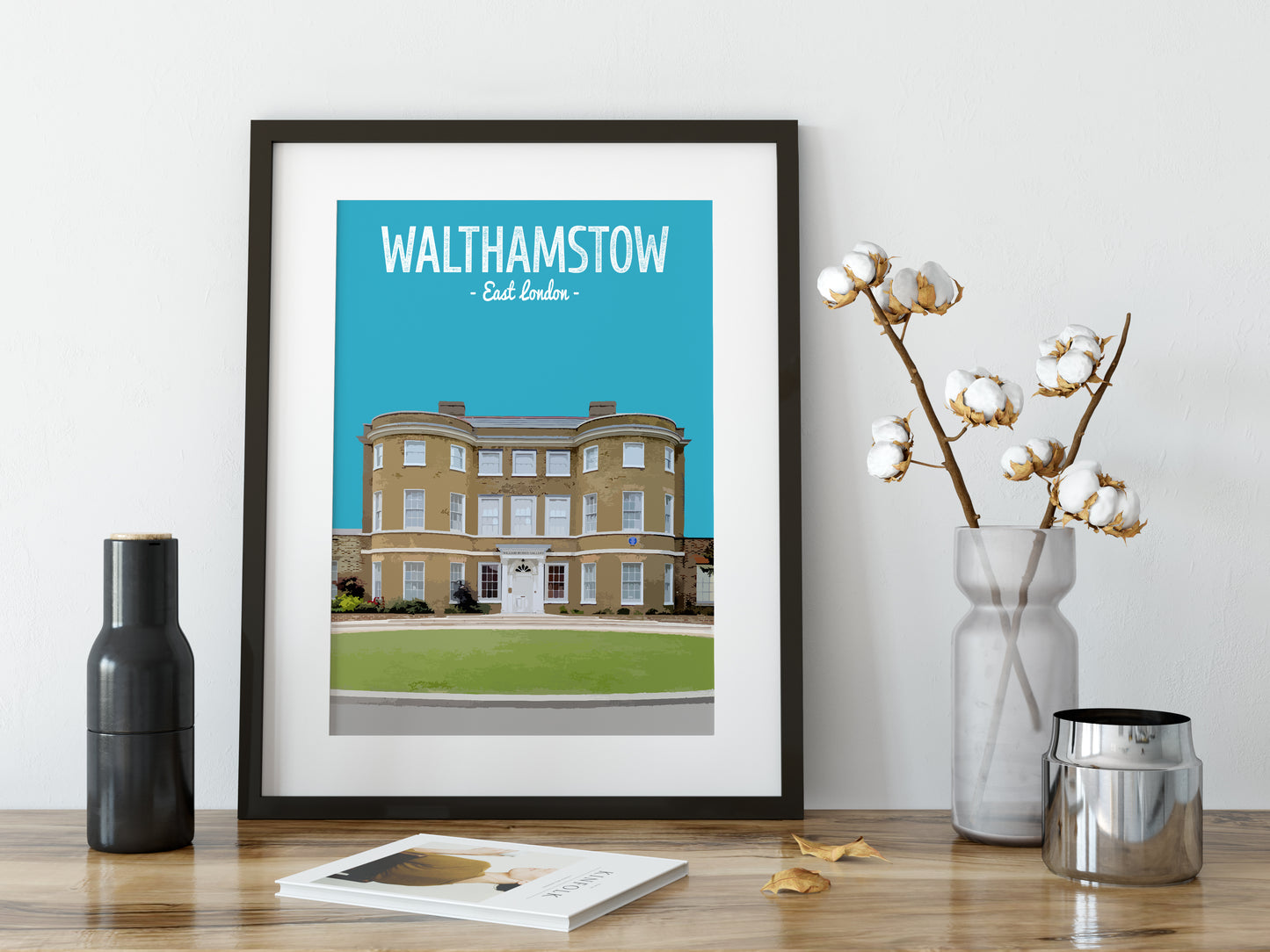 Walthamstow print, William Morris gallery