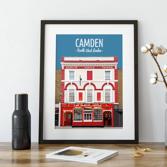 Camden print, The Dublin Castle pub