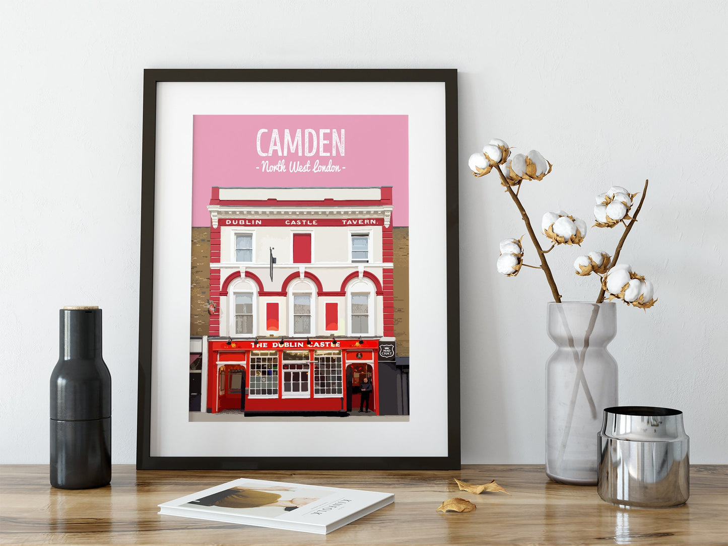 Camden print, The Dublin Castle pub