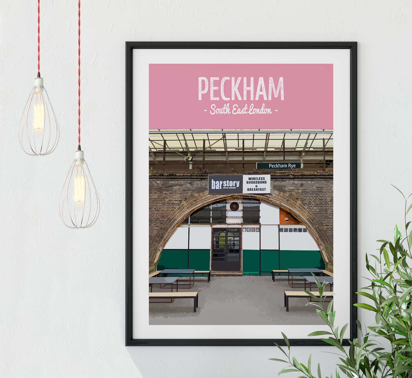 Peckham print, Bar Story