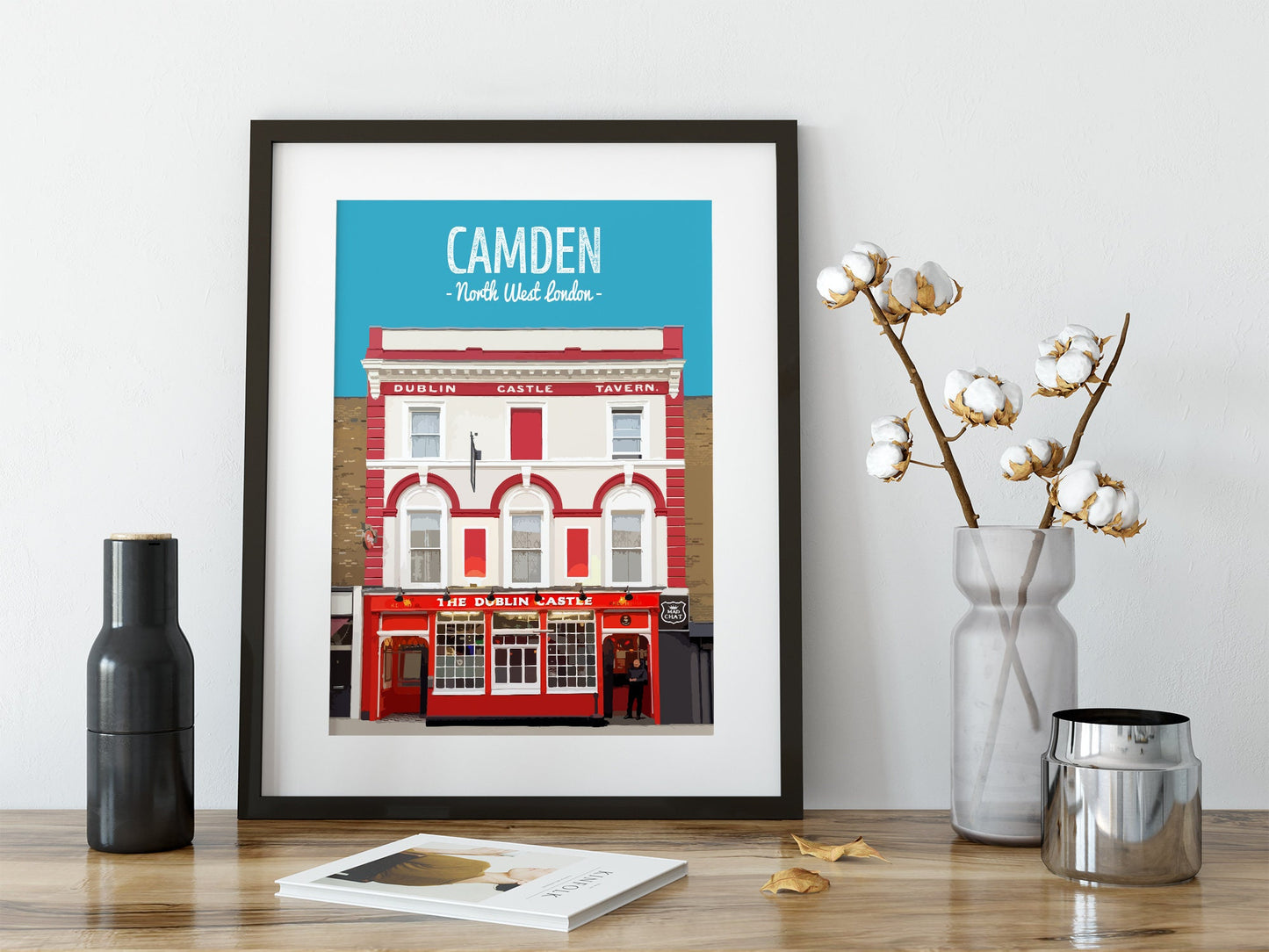 Camden print, The Dublin Castle pub